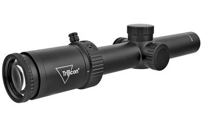Credo HX 1-4x24 Second Focal Plane Riflescope with Green Standard Duplex, 30mm Tube, Satin Black, Low Capped Adjusters CRHX424-C-2900010