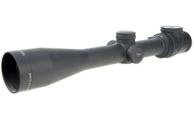 AccuPoint, Rifle Scope, 2.5-12.5X42mm, 30mm, Amber Triangle Post Reticle, Matte Finish TR26-C-200106