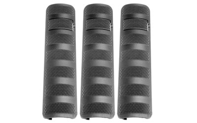 Battle Rail Covers, 6.2", Picatinny, 3 pack, Black SCOV-BRC-36BT-00