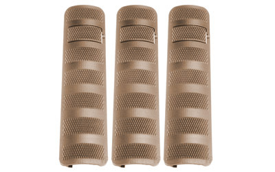Battle Rail Covers, 6.2", Picatinny, 3 pack, Flat Dark Earth SCOV-BRC-36FT-00