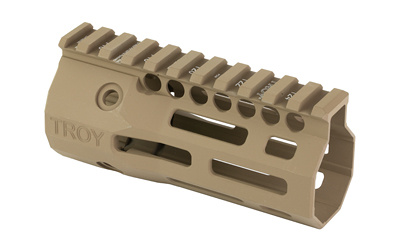 BattleRail, 4.5" Low-Profile SOCC Rail, Fits AR, 9MM, M-LOK, Aluminum, Flat Dark Earth SRAI-SR9-45FT-00