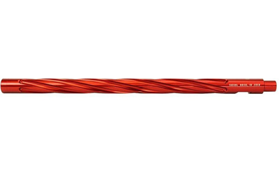 Performance X-Ring Barrel, 16.5" Spiral Fluted 6061-T6 Aluminum, Threaded 1/2X28, .920" Diameter, Red, For 10/22 or X-Ring Rifle XRBRLPERFRD