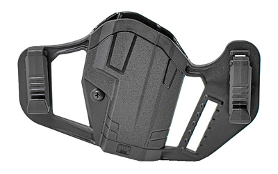Apparition Holster, Ambidextrous, Black, Fits Glock 48 and S&W EZ 9/380, Polymer, IWB/OWB 79076