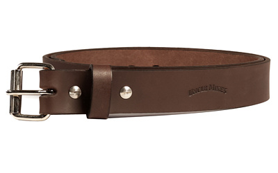 Uncle Mikes Leather Belt, 40"-44", Full Grain Leather, Nickel Plated Buckle, Brown BLT-UM-40-44-DBR