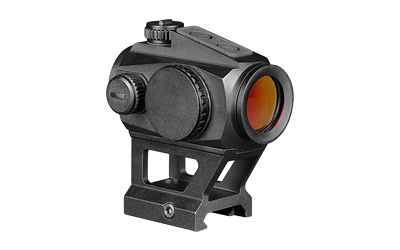 TSR-1X, 5 MOA Red Dot, Black Finish, 3-Night Vision Compatible Levels, Picatinny Riser Mount TSR-1X