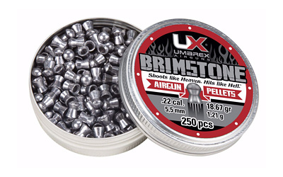 Brimstone, Titan, .22 Pellet, 18.67 Grains, 250 Per Tin 2211353