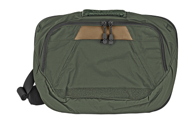 Dead Letter Sling Bag, Black/Ranger Green, Nylon, 19.5"x13.5"x5" F1 VTX5008 IBK/RGN