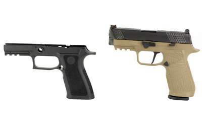 WCP320, Semi-automatic, Striker Fired, Carry, 9MM, 3.9", Black, Tan, 17Rd, 2 Magazines, Straight trigger, Fiber Optic Front Sight, Poly, DLC SIG-WCP320C-9TATS