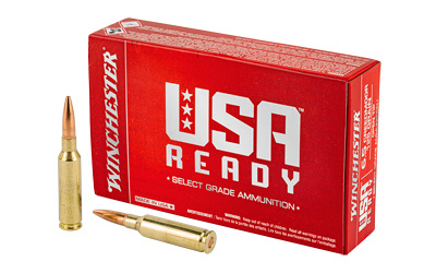 USA Ready, 6.5 Creedmoor, 125 Grain, Open Tip, 20 Round Box RED65