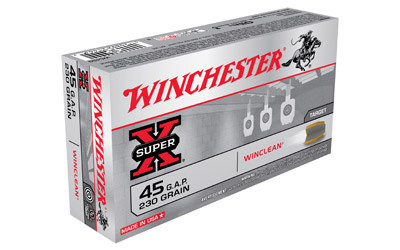 USA, 45 GAP, 230 Grain, Brass Enclosed Base Winchester, Clean WC45G