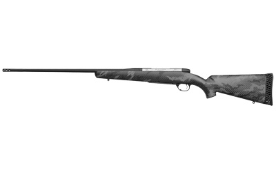 Weatherby, Mark V, Backcountry Titanium, 280 Ackley Improved, 26" Steel Barrel, Black Grey And Titanium, Carbon Fiber Stock, Right Hand, 4Rd MBT01N280AR6B