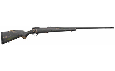Vanguard High Country, Bolt Action, 6.5 Creedmoor, 24" Threaded Steel Barrel, Muzzle Brake adds 2", Tan and Green Sponge on Black Synthetic Stock, 4Rd VHC65CMR6B