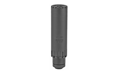 Resonator K Suppressor, 30 Caliber, Rifle Suppressor, 5.56" Long, 1.5625" Diameter, Black Finish, Includes QD Mount/Flash Hider (YHM-4302-24), 5/8"-24 YHM-2150-24