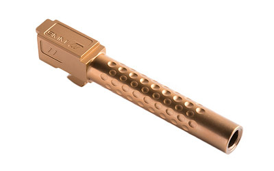 Dimpled Barrel, 9MM, For Glock 17, Bronze Finish BBL-17-D-BRZ
