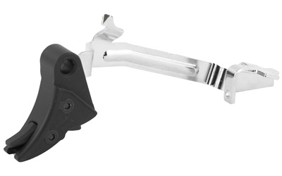 Pro Curved Trigger Bar Kit, For Gen 5 Glocks, Black w/ Black Safety, Includes Zev PRO Connector CFT-PRO-BAR-5G-B-B