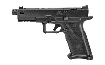 O.Z-9, Semi-automatic Pistol, 9MM, 5" Threaded ZEV Match Grade Barrel, Steel Frame, Polymer Grip, Black Finish, 17Rd, ZEV Exclusive O.Z-9 Signature Slide, ZEV PRO Flat Face Trigger, ZEV O.Z-9 PRO Plus Magwell, ZEV O.Z-9 Custom SKB Case, Magpul PMAG 17 GL