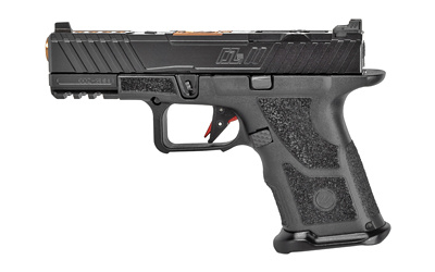 O.Z-9 Compact, Semi-automatic, 9MM, 4" Barrel, Steel Frame, Black/Bronze Finish, 15 Round, Fiber Optic Sights OZ9C-CPT-HYP-B-BRZ