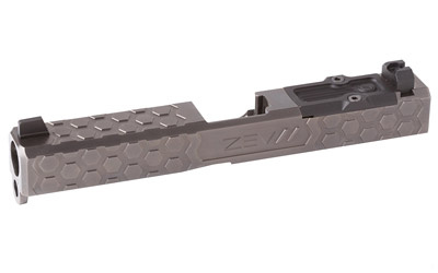 Hex Absolute Co-witness RMR Cut w/Cover, Complete Slide, For Gen 3 Glock 17, Gray Finish SLD.KIT-Z17-3G-HEX-RMR-CW.ABS-GRY