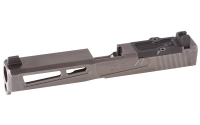Prizefighter Absolute Co-witness RMR Cut w/Cover, Complete Slide, For Gen 4 Glock 17, Gray Finish SLD.KIT-Z17-4G-PRZF-RMR-CW.ABS-GRY
