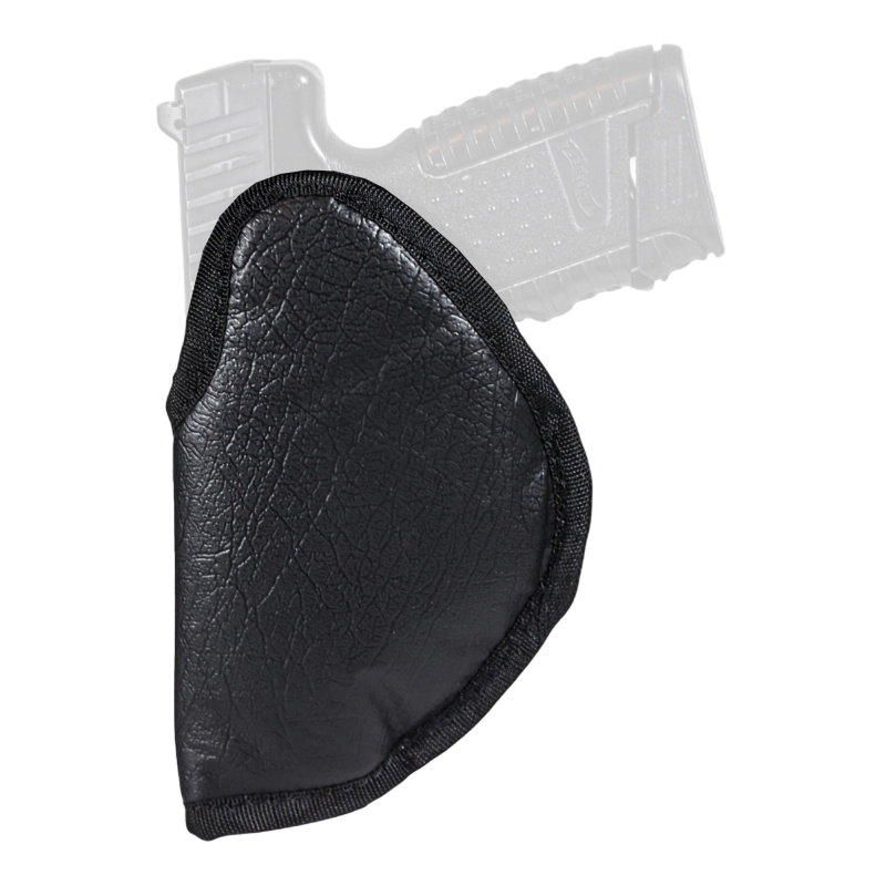 EcoCarry, Inside Waistband Holster, Right Hand, Black, Fits Glock 26/27/33/Shield Plus/HK VP9SK, Leather Construction, Black ECO-SC2-BLK-R