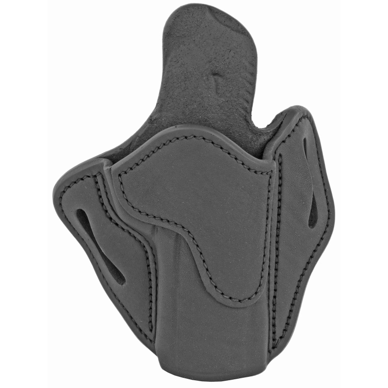 OR Optic Ready, Belt Holster, Right Hand, Black Leather, Fits Walther PPQ, Beretta 92, FN FIVE-SEVEN USG and MK2 OR-BH2.4-SBL-R