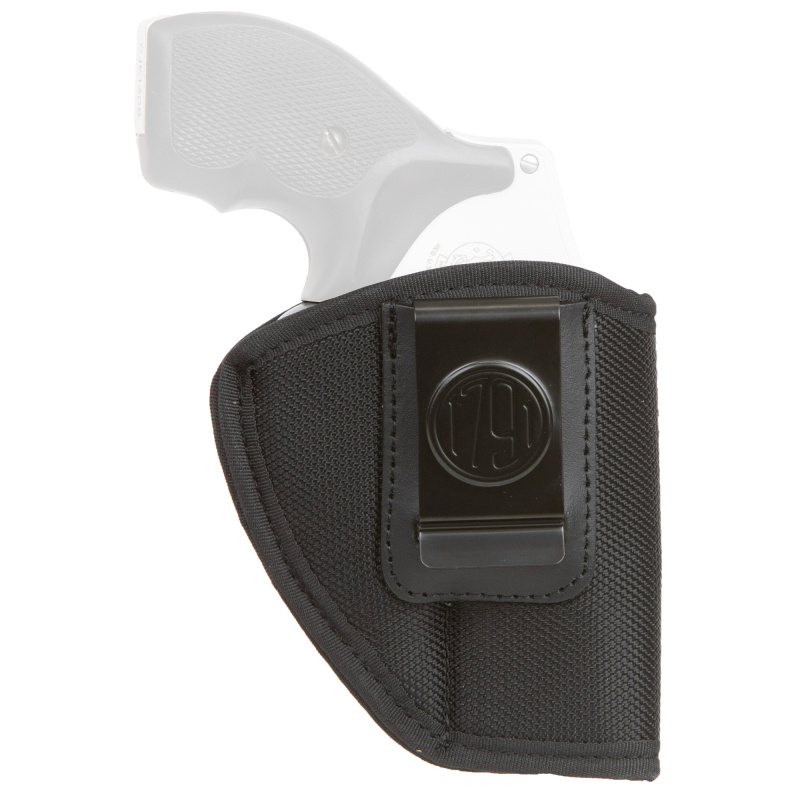 Premium Nylon, Inside Waistband Holster, Size 2, Matte Finish, Nylon Construction, Black, Right Hand PN-IWB-2-BLK-R