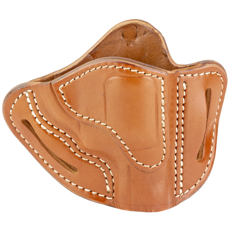Revolver, Belt Holster, Size 1, Right Hand, Classic Brown, S&W J-Frame, Leather RVH-1-CBR-R