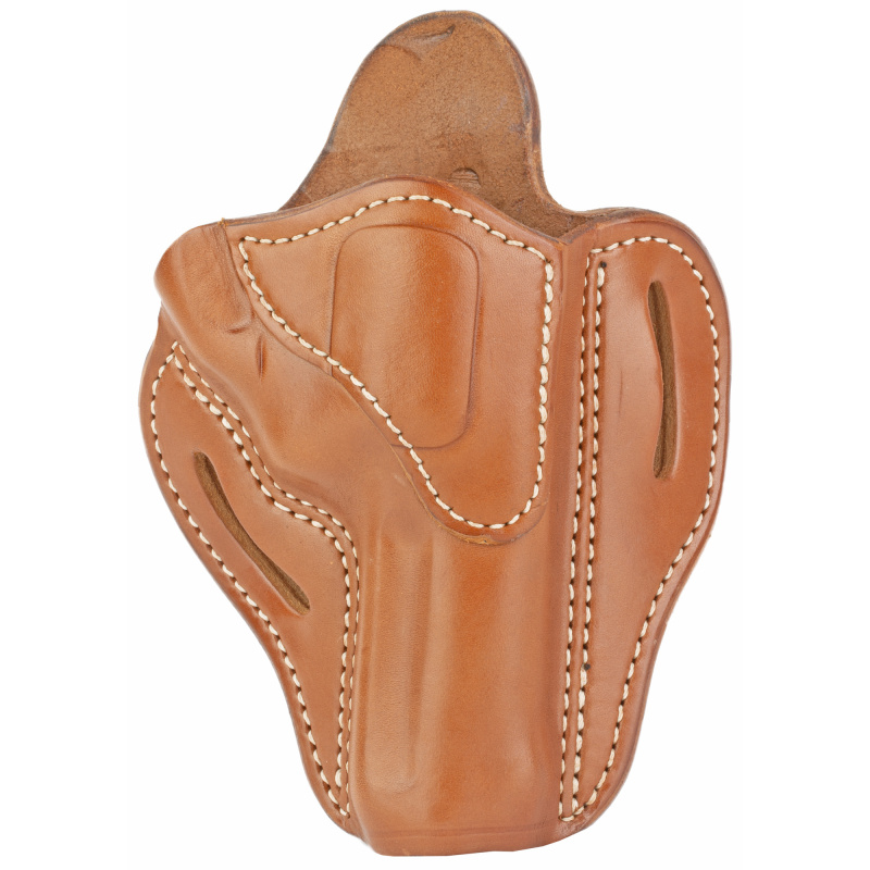 Revolver, Belt Holster, Size 2, Right Hand, Brown, S&W K Frame, Leather RVH-2-CBR-R