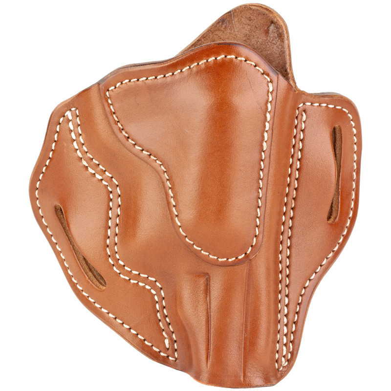 Revolver Belt Holster, Size 3, Right Hand, Classic Brown, Leather RVH-3-CBR-R