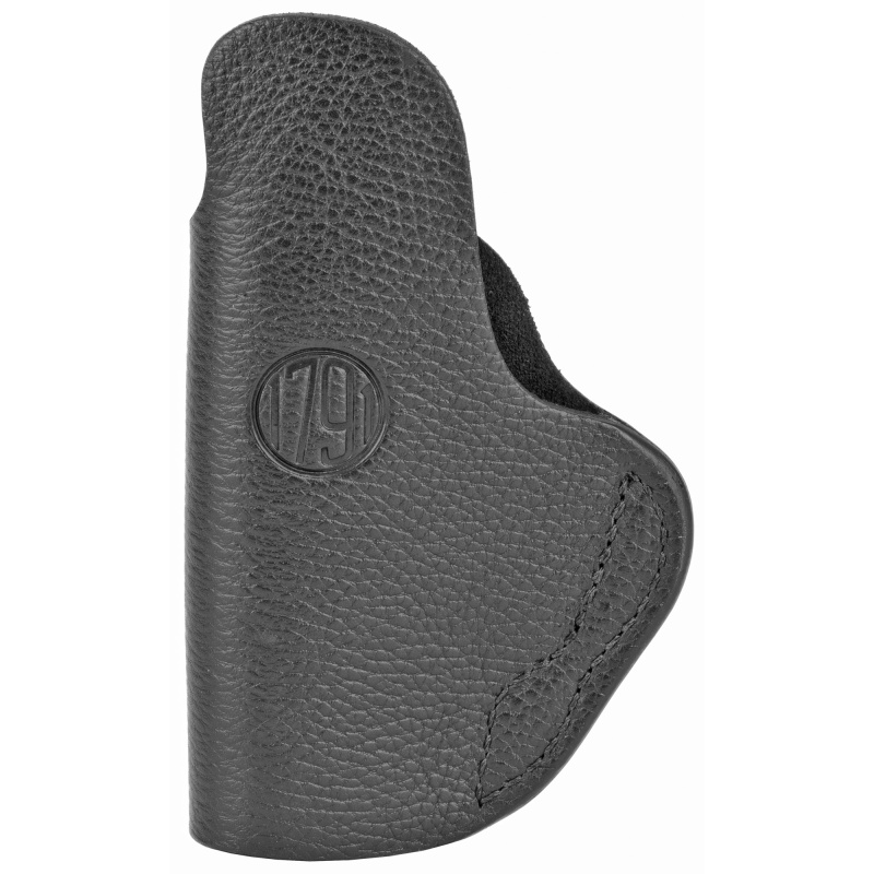1791, Smooth Concealment, Size 2, Multi-Fit IWB Leather Holster, Right Hand, Night Sky Black, Fits LCP, S&W Bodyguard, and Similar Frames SCH-1-NSB-R