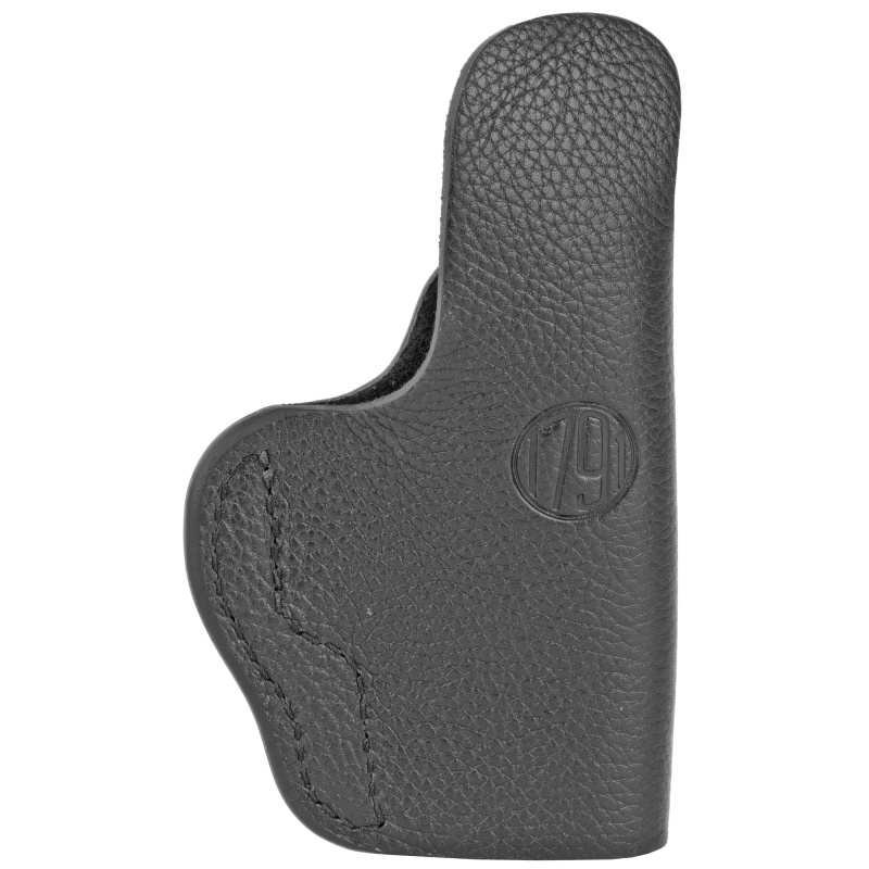 Smooth Concealment Holster, Leather Inside Waistband Holster, Left Hand, Night Sky Black, Fits Glock 43 & 43X & Ruger LC9 & SR22, Size 3 SCH-3-NSB-L