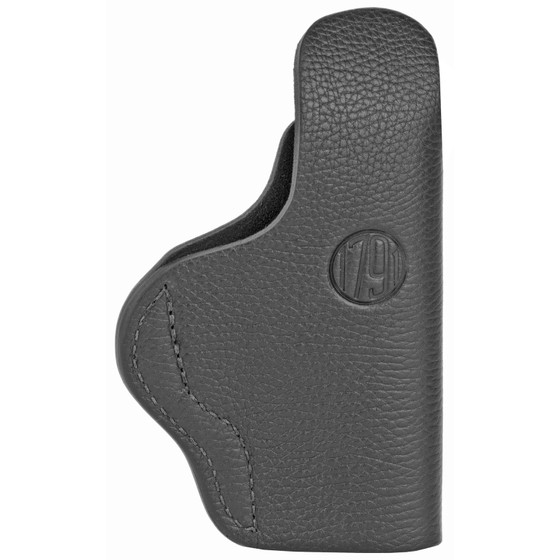 Smooth Concealment Holster, Leather Inside Waistband Holster, Left Hand, Night Sky Black, Fits Glock 17 19 22 23 & S&W MP40/MP9/Shield, Size 4 SCH-4-NSB-L