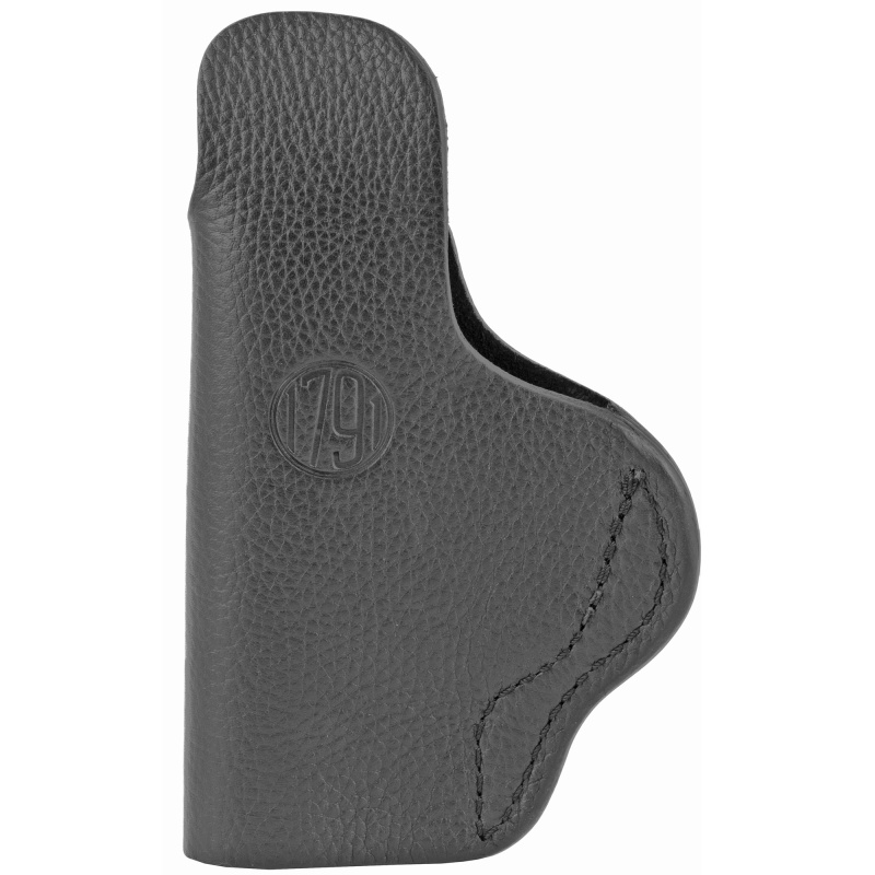 Smooth Concealment Holster, IWB, Night Sky Black Leather, Fits Glock 17/19/22/23/25/26/27/29/30/31/32/33, S&W MP40/MP9/Shield, Right Hand, Size 4 SCH-4-NSB-R