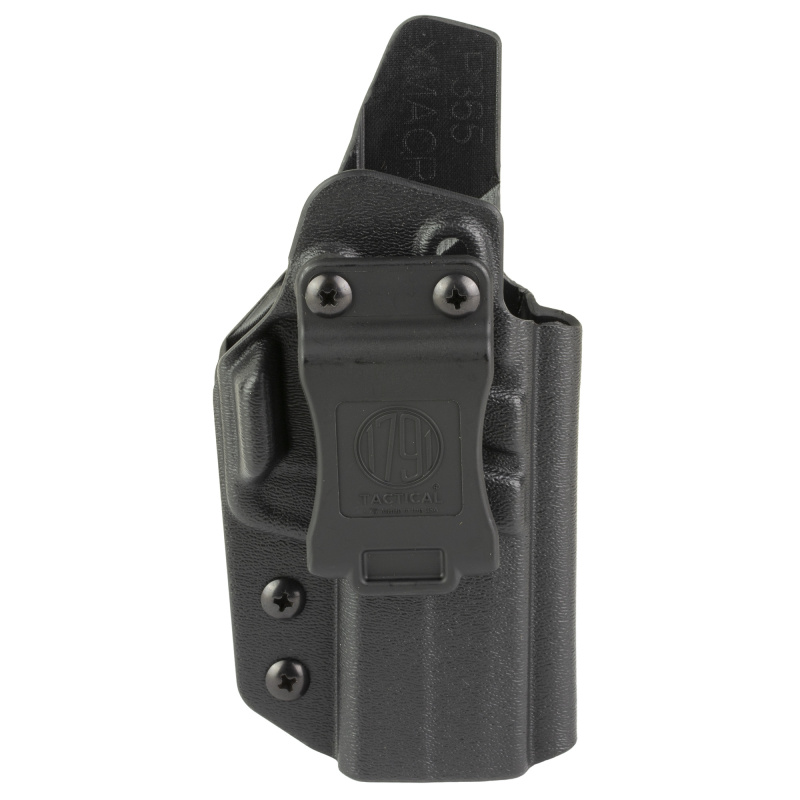 Kydex, Inside Waistband Holster, Fits Sig Sauer P365, Black, Right Hand TAC-IWB-P365XM-BLK-R