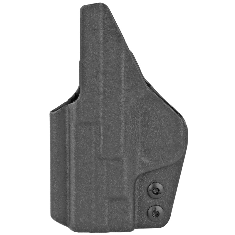 Tactical Kydex, Inside Waistband Holster, Right Hand, Black Kydex, Fits S&W Shield TAC-IWB-SHIELD-BLK-R