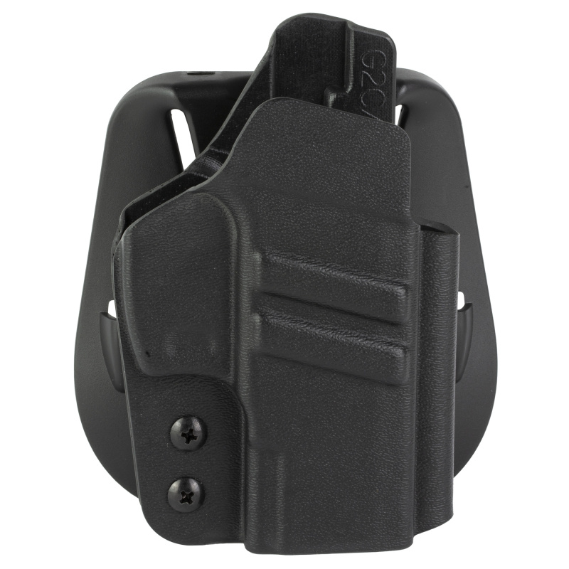 Kydex Paddle, Outside Waistband Holster, Fits Taurus G2C/G3, Matte Finish, Kydex Construction, Black, Right Hand TAC-PDH-OWB-PDP-BLK-R
