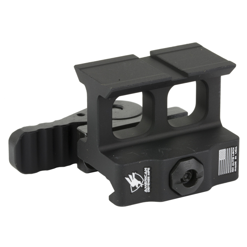AD-509T, Optic Mount, Lower 1/3 Height, Anodized Finish, Black, Quick Release, Fits Holosun 509T Footprint AD-509T-11-STD