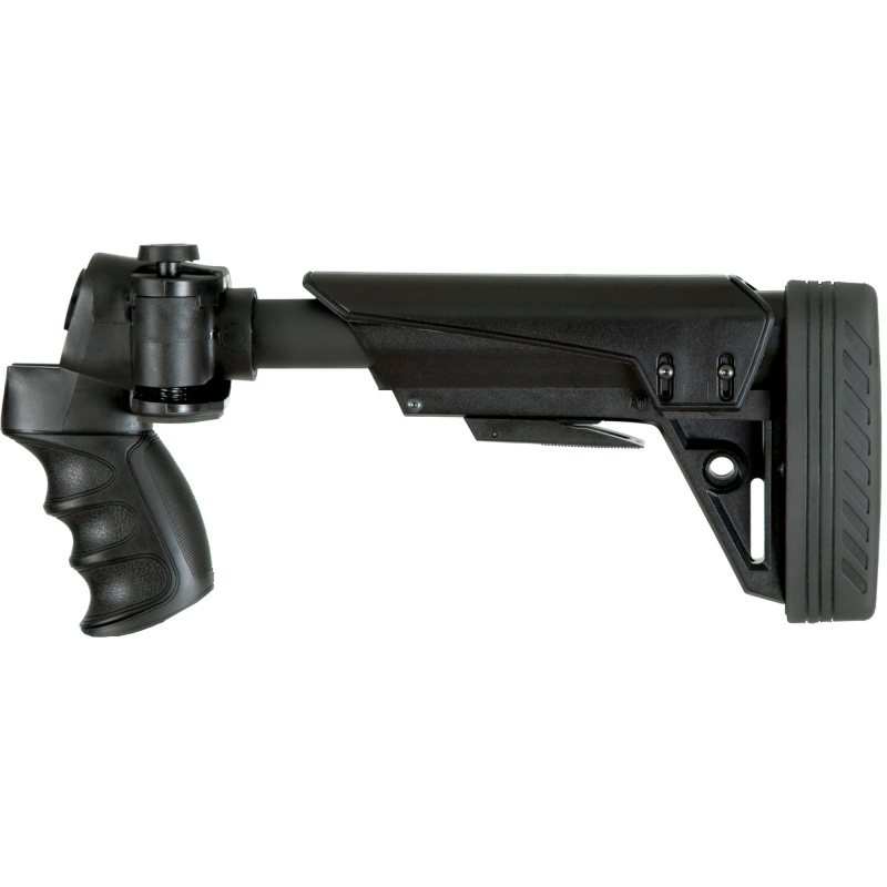 TactLite, Stock, Black, 6 Position, Most Maverick 88, Mossberg 500/535/590/835, Remington 870 and Winchester 1200/1300 12G Pump Shotguns C.1.10.1135