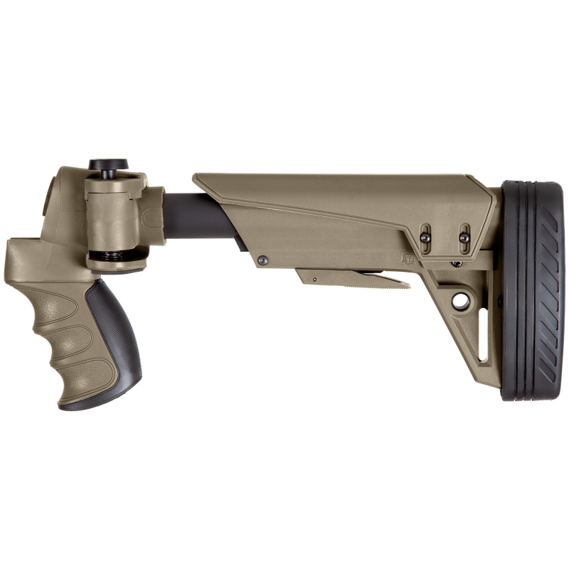 Strikeforce, Stock, Flat Dark Earth, 6 Position, Most Maverick 88, Mossberg 500/535/590/835, Remington 870 and Winchester 1200/1300 12G Pump Shotguns C.1.20.1135
