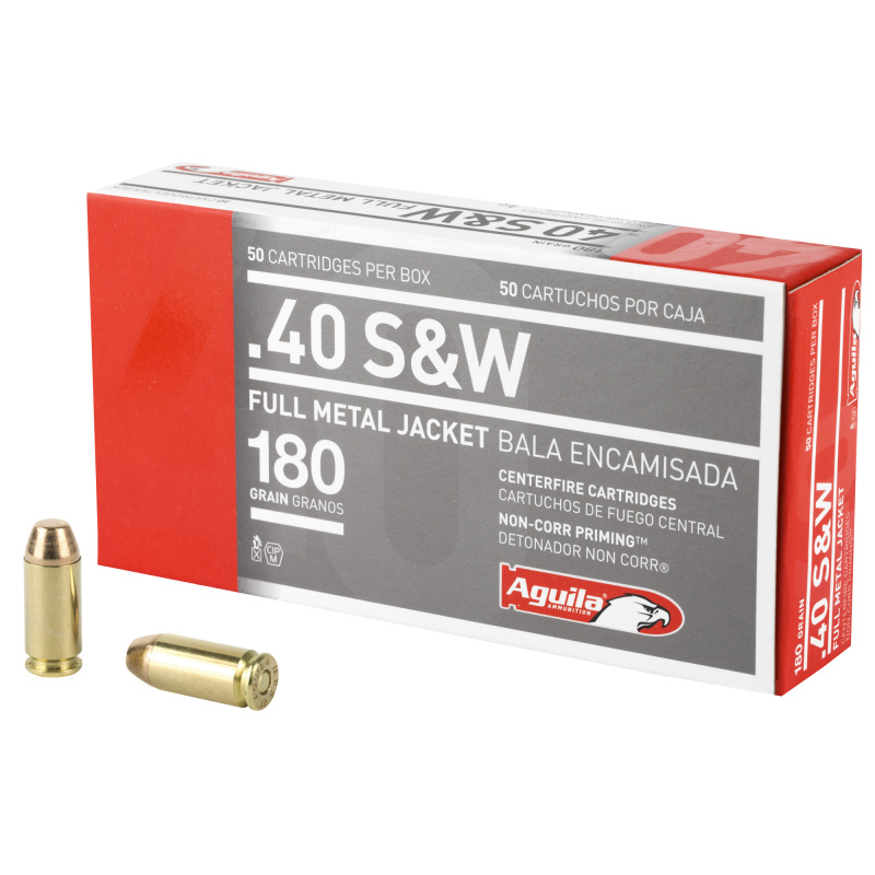 Aguila |40S&W 180gr FMJ 50 Rounds