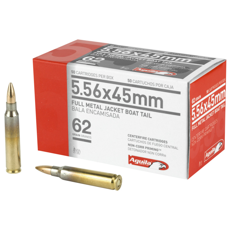 LA 5.56 223REM 62GR FMJ BT 50/20