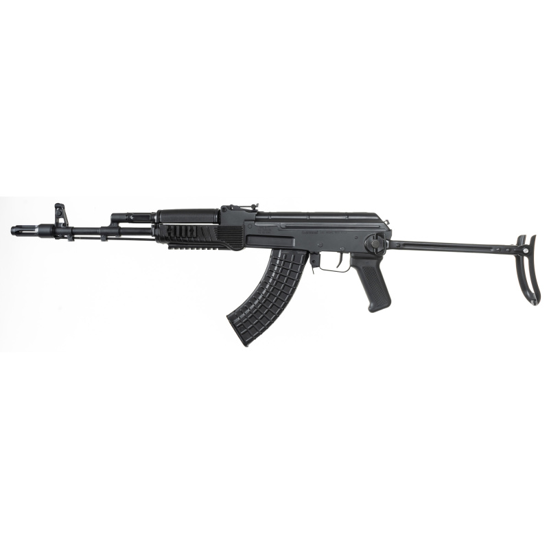 SASM7, Semi-automatic Rifle, AK, 762X39, 16.3" Hammer Forged Barrel, Milled Receiver, Cerakote Finish, Black, Underfolding Stock, Polymer Furniture, Polymer Handguard with Picatinny Rails, FIME Group  Enhanced Fire Control Group, Adjustable Iron Sights,