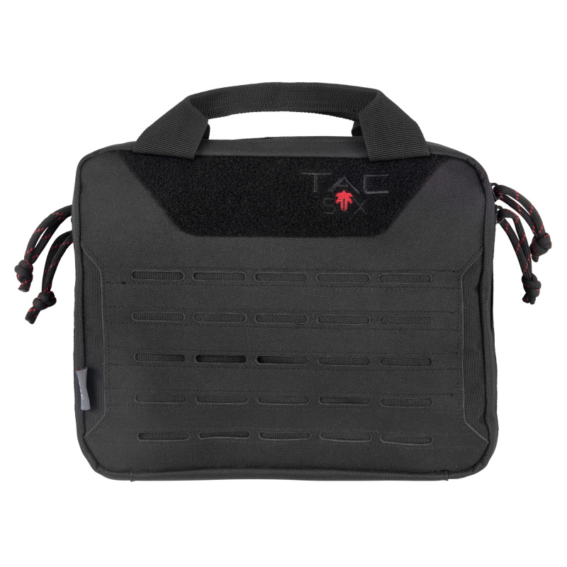 Tac-Six, Crew, Pistol Case, 10"x8", Polyester, Black 10814