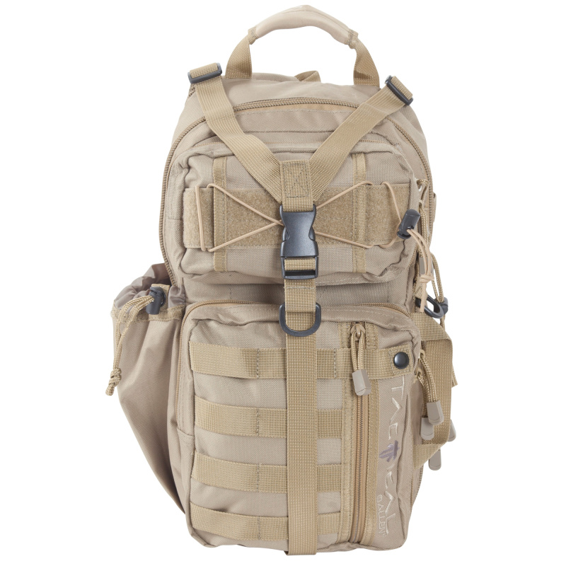 Lite Force Tactical Sling Pack 18x9.75x7.5 Inches Tan
