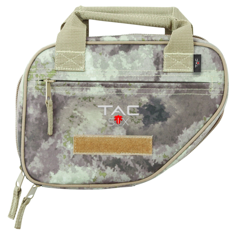 Tac-Six Battalion, Single Handgun Case, 10", Polyester Material, Arid Urban Camo 10941