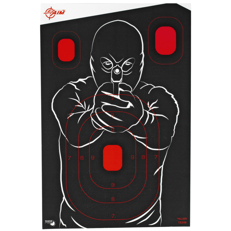 EZ AIM Non-Adhesive, Bad Guy, 12x18", 5 Pack 15249
