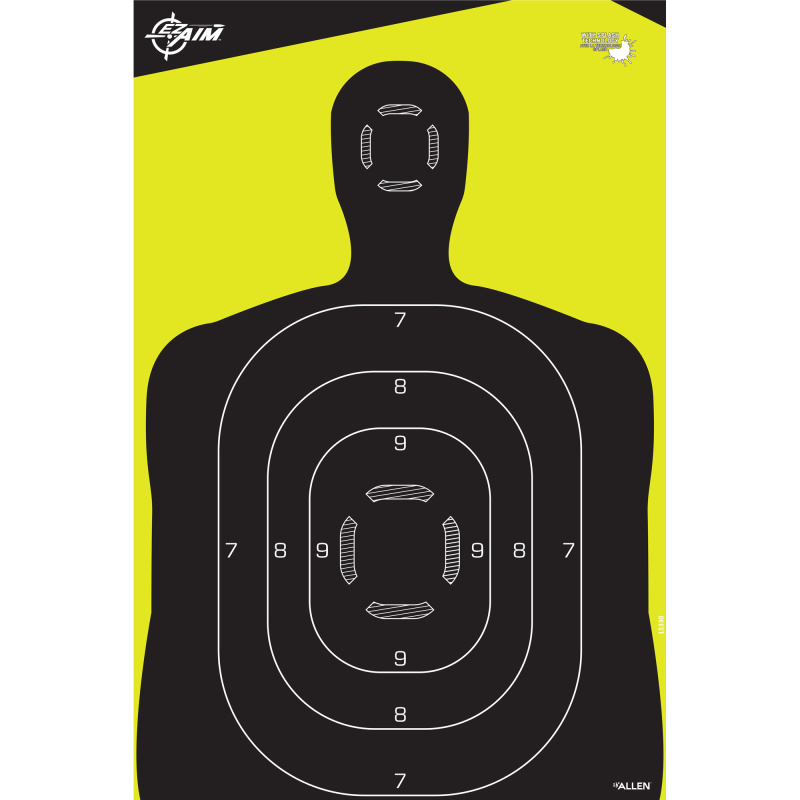 EZ AIM Non-Adhesive, Silhouette, 12"x18", 5 Pack 15330