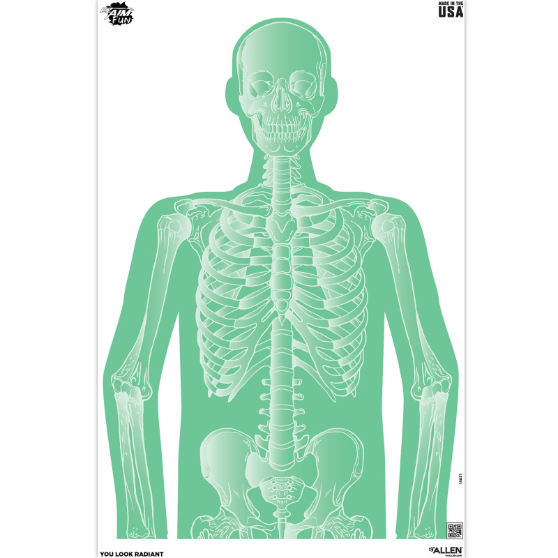 You Look Radiant EZ Aim, Paper Targets, 3 Pack, 23"X35", Green 15651