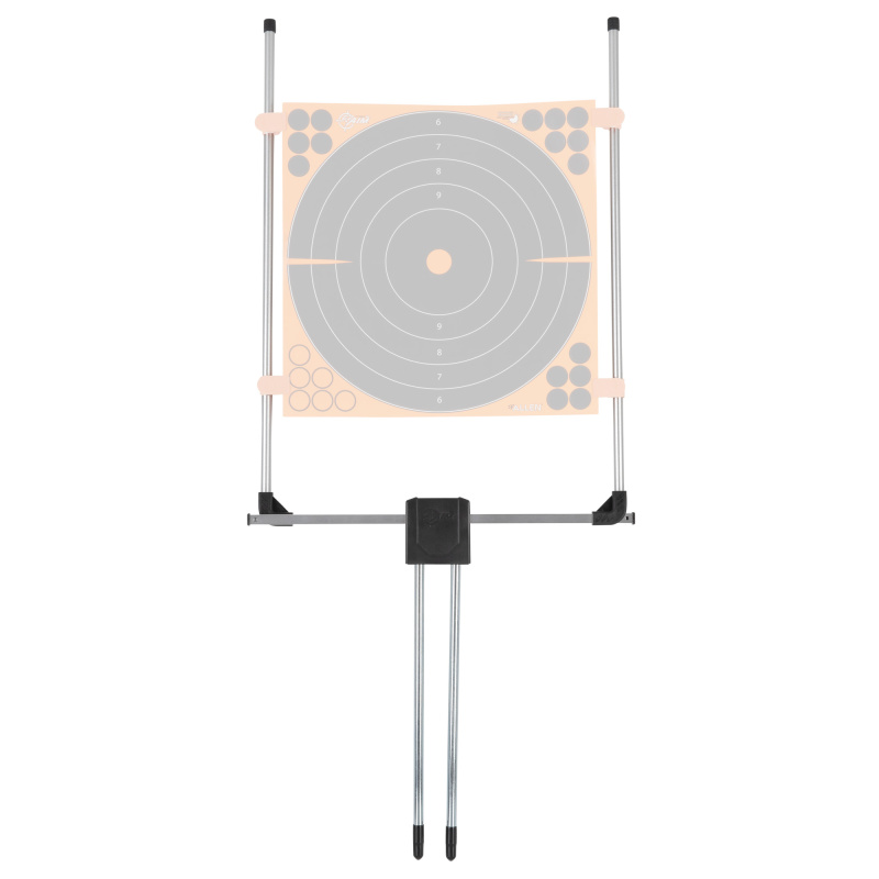 Hub Stake Adjustable Target Stand, Fits 24"x24" Targets, 19.5" Tall, Black 15826