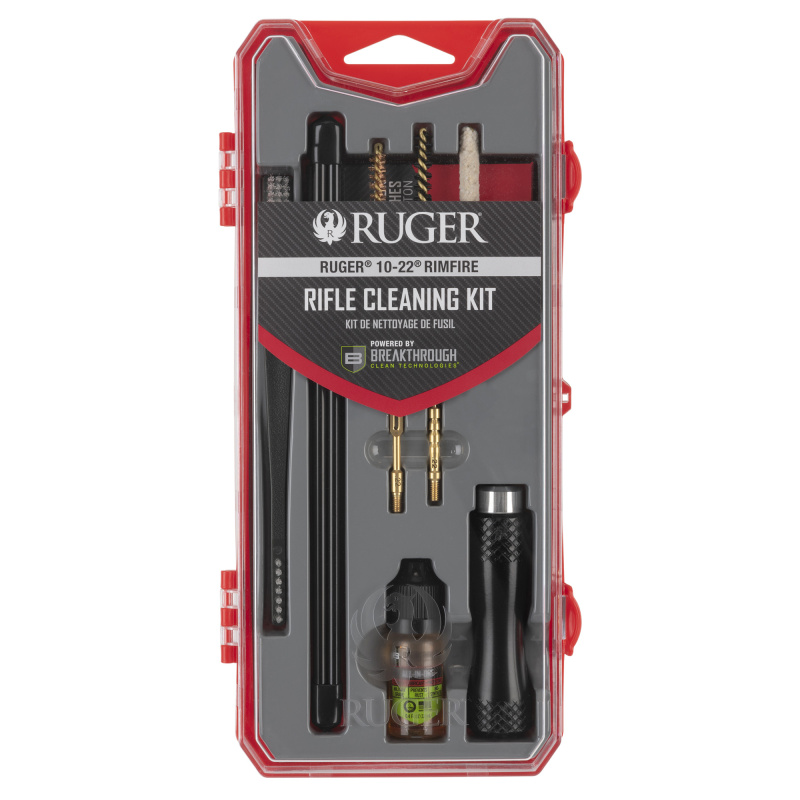 10/22 Cleaning Kit, For Ruger 10/22, Red and Gray 27880